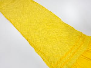 正絹　振袖用　絞り　帯揚げ